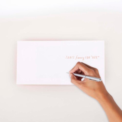 Hallmark Anyday Card (#32): Studio Ink Greeting Card - Bon Jour Perspective: top