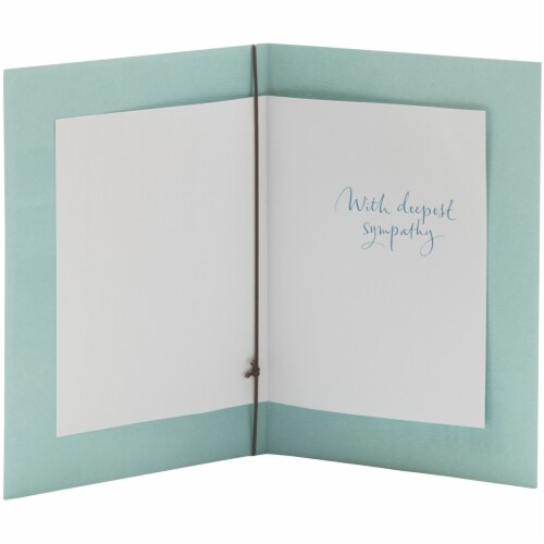 Hallmark #2 Sympathy Card (Seascape with Birds) Perspective: top