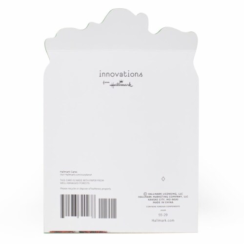 Hallmark Cats Laughing "O Tannenbaum" Christmas Card with Sound Perspective: top