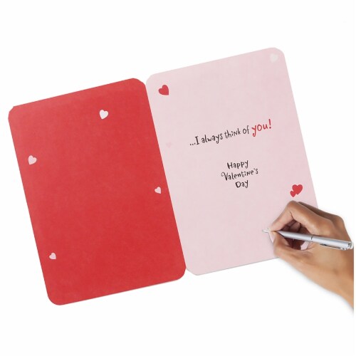 Valentine's Day Card #37: Hallmark Peanuts Linus Snoopy and Woodstock Blessings Perspective: top