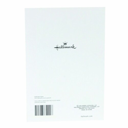 Valentine's Day Card: Hallmark Valentine's Day Card for Husband (Three Gold Hearts) Perspective: top
