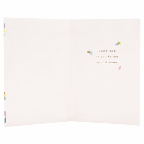 Graduation Card #44: Hallmark Signature Graduation Card (Every End Is a Beginning) Perspective: top