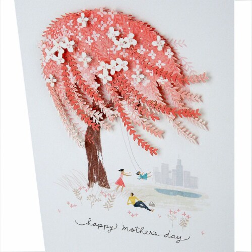 Mother's Day Card #36: Hallmark Signature Mother's Day Love Card (For All You Do for Our Family) Perspective: top