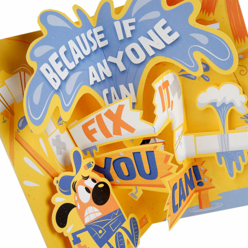 Father's Day Card #53: Hallmark Funny Handyman Fix It Perspective: top