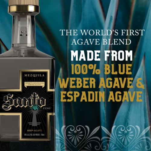 Santo Mezquila Tequila Perspective: top