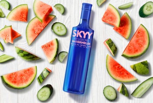 Skyy® Infusions Sun-Ripened Watermelon Vodka Perspective: top