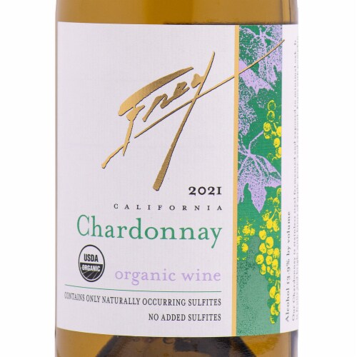 Frey Vineyards Chardonnay California White Wine Perspective: top