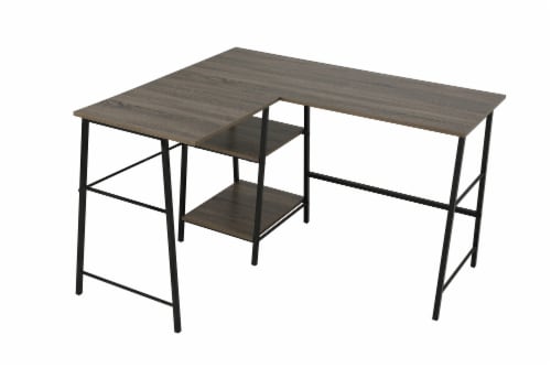 Design Evolution Furniture Inc. Lynnwood Computer L-Shaped Desk Perspective: top