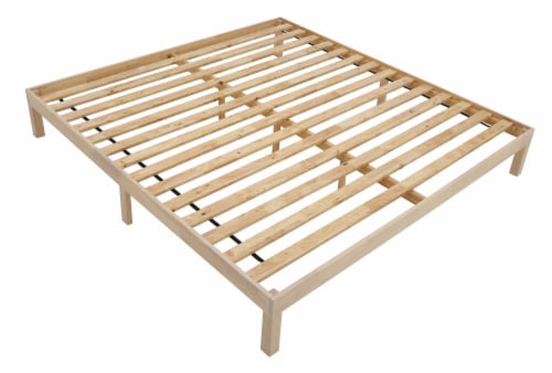 Design Evolution Emerywood Full Size Bed Platform Perspective: top