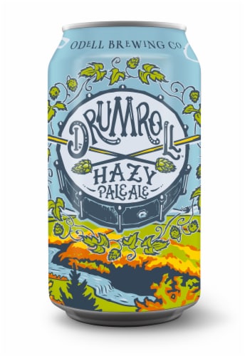 Odell Brewing Drumroll Hazy Pale Ale Perspective: top