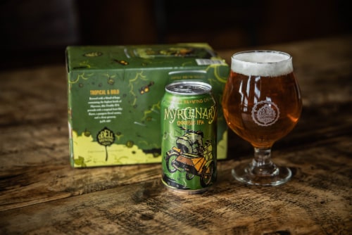 Odell Brewing Myrcenary Double IPA Perspective: top