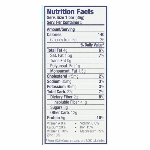 Clif Kid® ZBar™ Peanut Butter Chocolate Protein Bars Perspective: top
