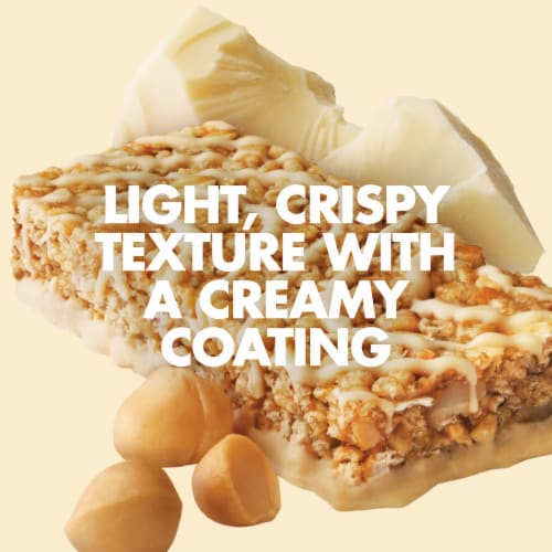 Luna® White Chocolate Macadamia Nutrition Bar Perspective: top