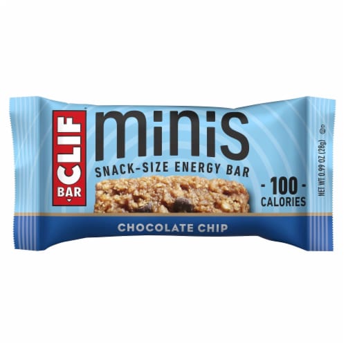 Clif® Bar Minis Chocolate Chip Energy Bars Perspective: top