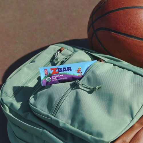 Clif Kid Zbar Chocolate Brownie Organic Snack Bars Perspective: top