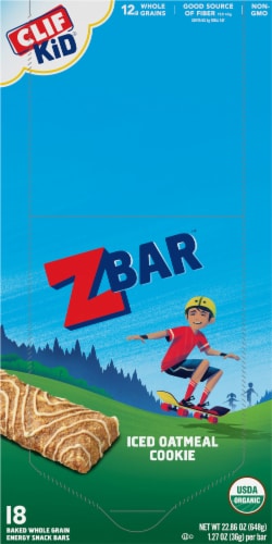 Clif Kid® Iced Oatmeal Cookie Zbars™ Perspective: top