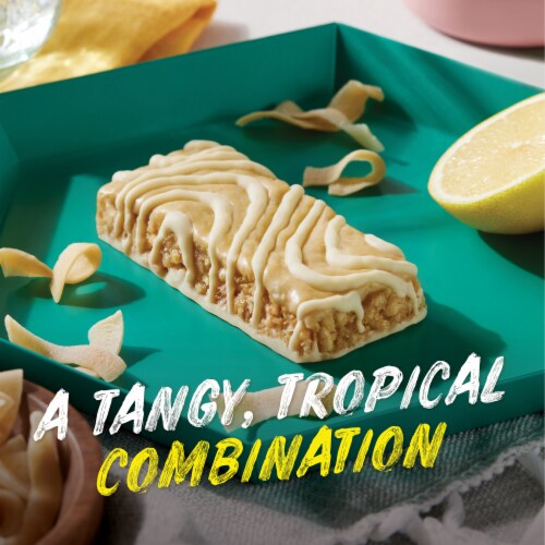 LUNA® Mash-Ups™ Lemonzest + Coconut Whole Nutrition Bars Perspective: top
