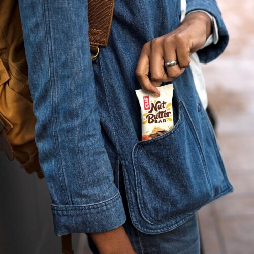 Clif Nut Butter Bar Chocolate Peanut Butter Organic Filled Energy Bar Perspective: top