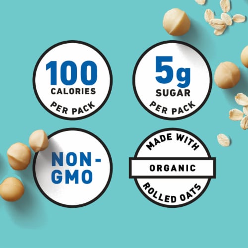 Clif Thins White Chocolate Macadamia Nut Crispy Snack Bars Perspective: top
