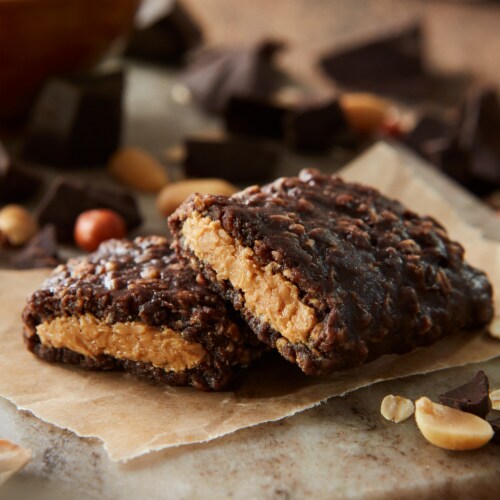 Clif Nut Butter Bar Chocolate Peanut Butter Organic Filled Energy Bars Perspective: top