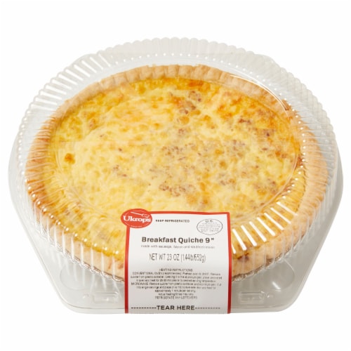 Ukrop’s™ Breakfast Quiche - 9 Inch Perspective: top