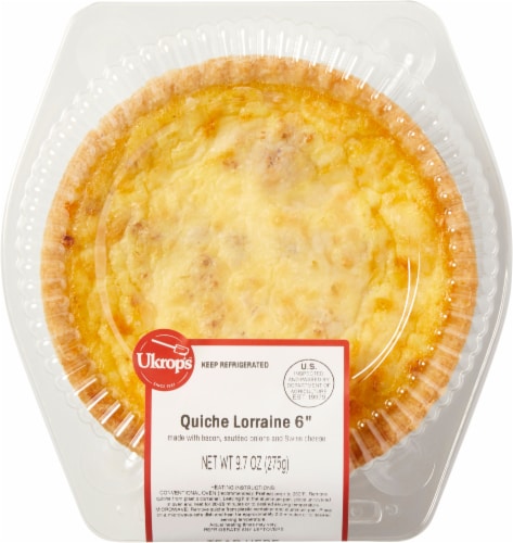 Ukrop’s™ Quiche Lorraine Perspective: top
