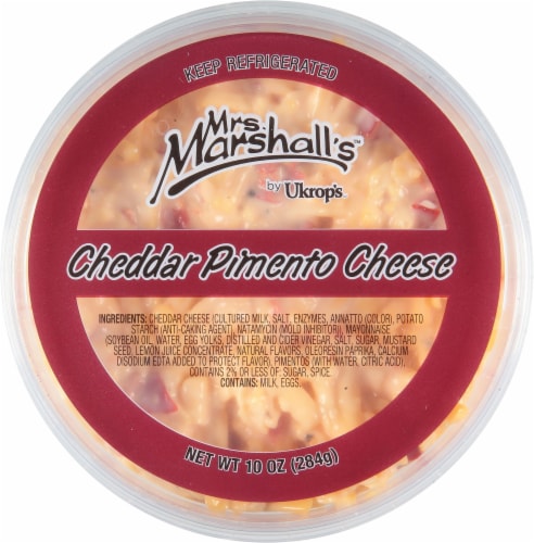 Ukrop's™ Mrs. Marshall's™ Cheddar Pimento Cheese Perspective: top