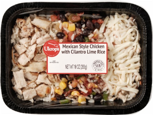 Ukrop's™ Mexican Style Chicken with Cilantro Lime Rice Perspective: top