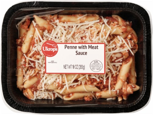 Ukrop's™ Penne with Meat Sauce Perspective: top