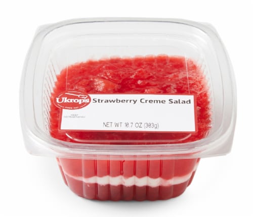 Ukrop's™ Strawberry Crème Salad Perspective: top