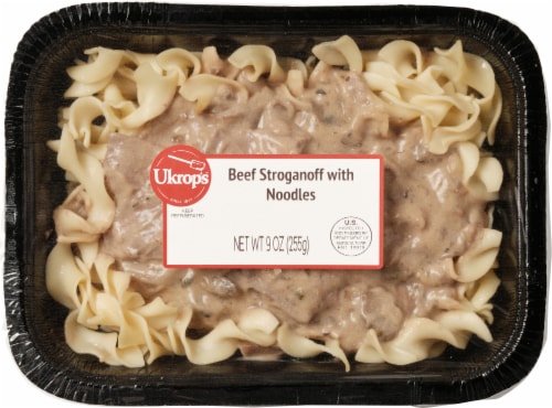 Ukrop's™ Beef Stroganoff with Noodles Perspective: top