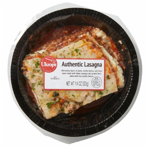 Ukrop's™ Authentic Lasagna Perspective: top