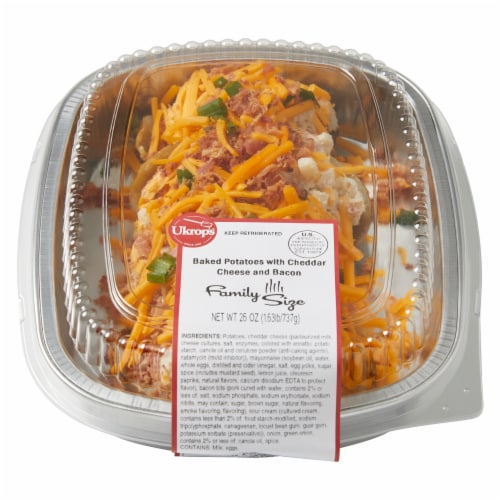 Ukrop's™ Baked Potato with Cheddar Cheese and Bacon - Family Size Perspective: top