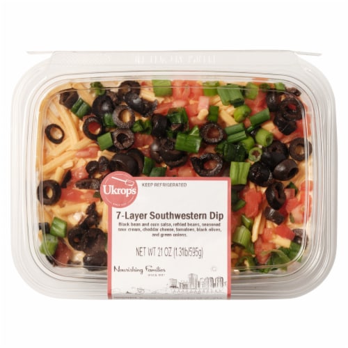 Ukrop's™ 7-Layer Southwestern Dip Perspective: top