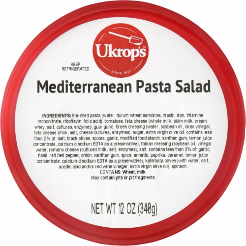 Ukrop's™ Mediterranean Pasta Salad Perspective: top