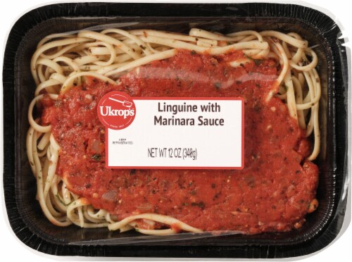 Ukrop's™ Linguine with Marinara Sauce Perspective: top