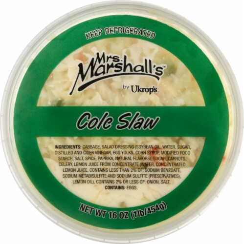 Ukrop's™ Mrs. Marshall's Cole Slaw Perspective: top