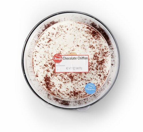 Ukrop's™ Chocolate Chiffon Cake Perspective: top