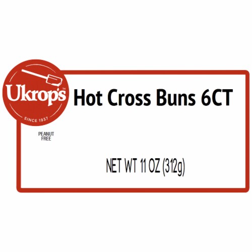 Ukrop's™ Hot Cross Buns Perspective: top