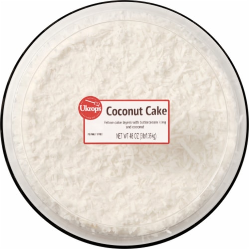 Ukrop's™ Coconut Cake Perspective: top