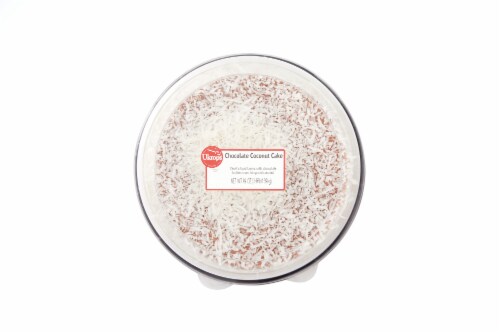 Ukrop's Homestyle Foods Chocolate Coconut Cake Perspective: top