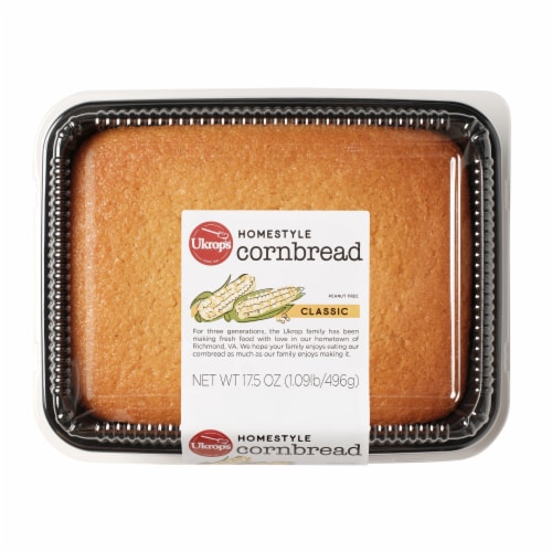 Ukrops™ Classic Cornbread Perspective: top
