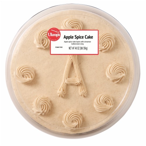 Ukrop’s™ Apple Spice Cake Perspective: top