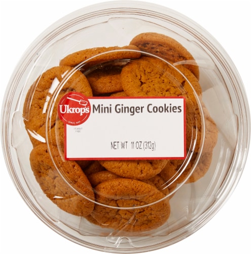 Ukrop's™ Mini Ginger Cookies Perspective: top