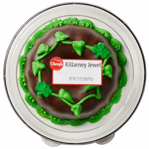 Ukrop's Homestyle Foods Killarney Jewel Cake Perspective: top