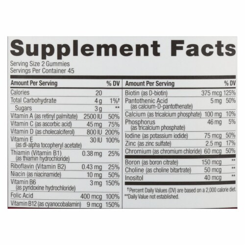 Olly - Vitamins Multi Womens Berry - 1 Each - 90 CT Perspective: top