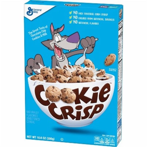 Cookie Crisp Chocolate Chip Cookie Flavored Cereal 10 6 oz (Pack of 6