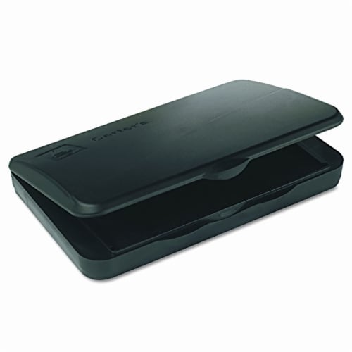 Carter's Foam Stamp Pad, 2-3/4 X 4-1/4 , Black (Pack of 3) Perspective: top