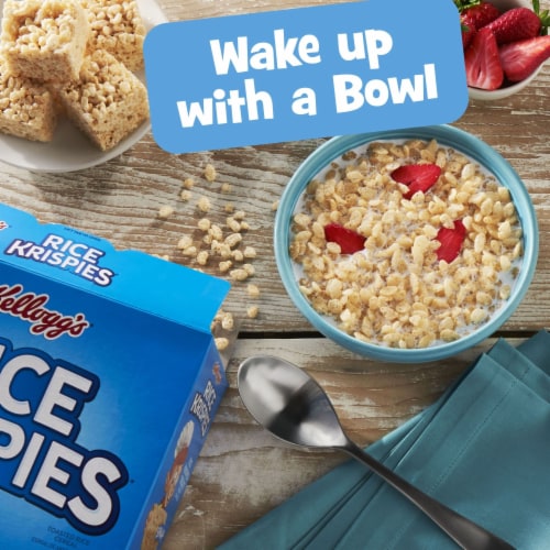 Rice Krispies Breakfast Cereal (Pack of 48) Perspective: top