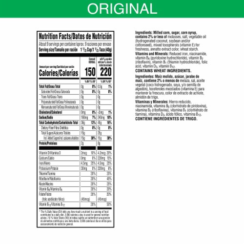 Corn Pops Breakfast Cereal (Pack of 32) Perspective: top